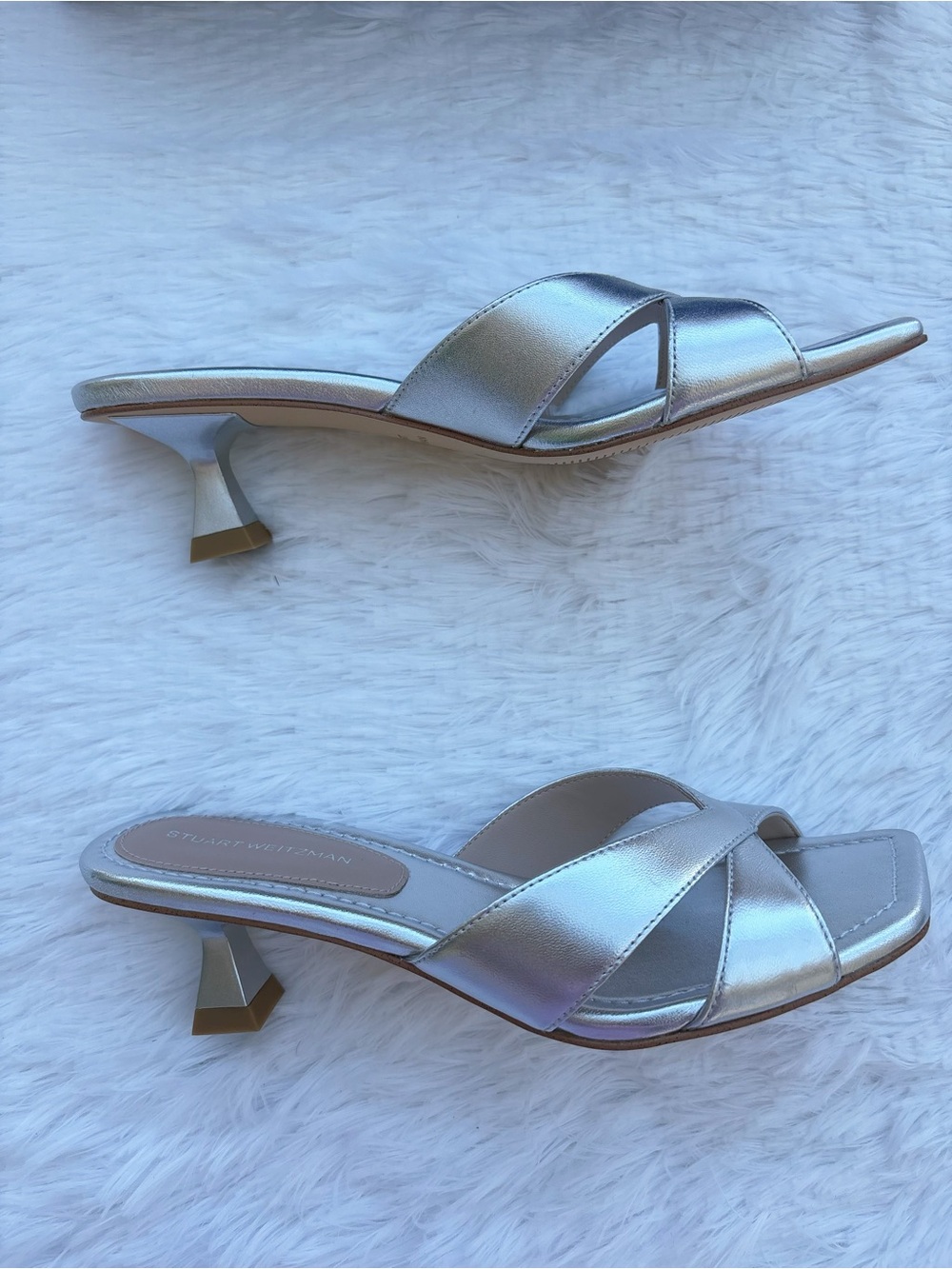 Stuart Weitzman Women's Miami 50 Slide Sandal - Picture 3 of 5